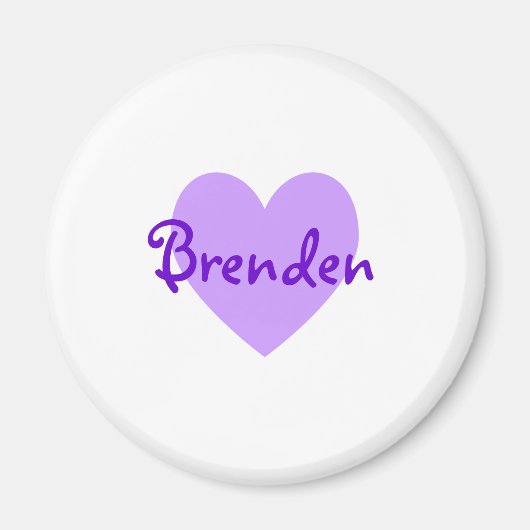 Aimant Brenden en violet (Devant)