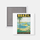 Aimant Brésil (Recto/Verso)