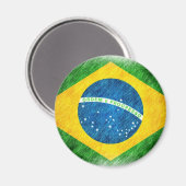 Aimant Brésil_Drapeau_Crayon_Peinture (Recto/Verso)