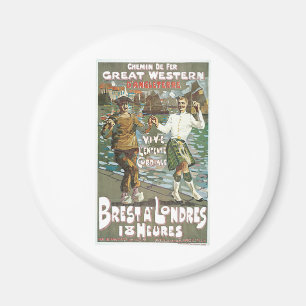 Aimant Brest á Londres 18 heurs