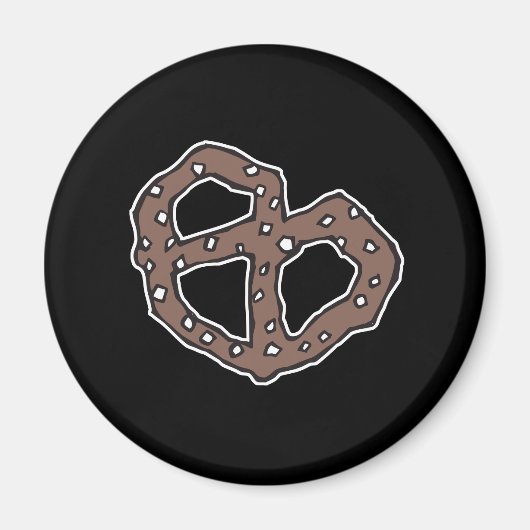 Aimant bretzel (Devant)