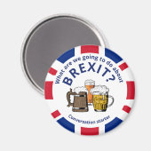 Aimant BREXIT Union Jack Conversation Starter 'Fridge (Recto/Verso)