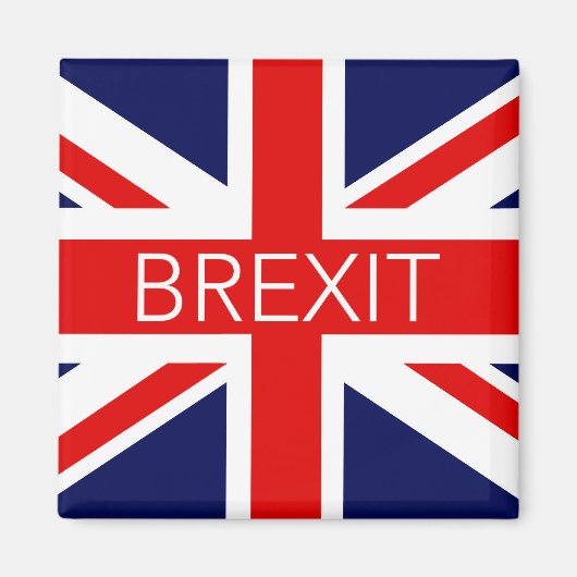 AIMANT BREXIT UNION JACK - IMAGE DE HAUTE QUALITÉ (Devant)