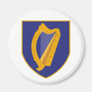 Aimant Brian Boru Harp - Symbole d'Irlande
