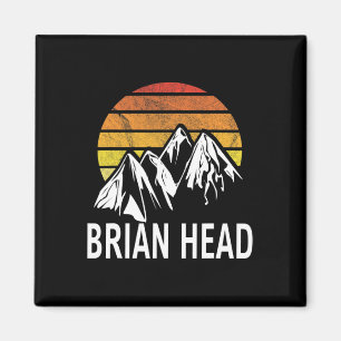 Aimant Brian Head Iron Comté Utah Usa Station de ski Snow
