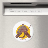 Aimant Brick Wall Goalie (In Situ (Lave-vaisselle))