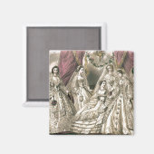 Aimant Brides victoriennes (Recto/Verso)