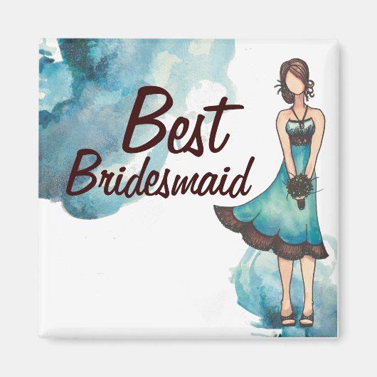 Aimant Bridesmaid (Devant)