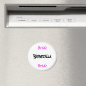 Aimant Bridezilla Bride (In Situ (Lave-vaisselle))