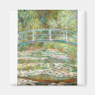 Aimant Bridge over a Pond of Water Lilies by Claude Monet