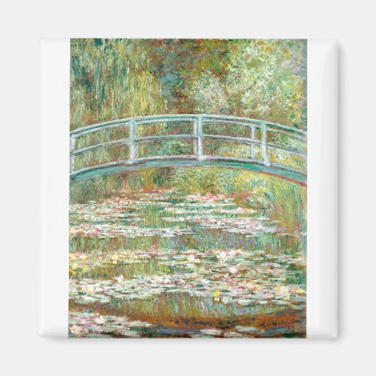 Aimant Bridge over a Pond of Water Lilies by Claude Monet (Devant)