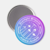 Aimant Brigade Starlight Style Vaporwave (Recto/Verso)