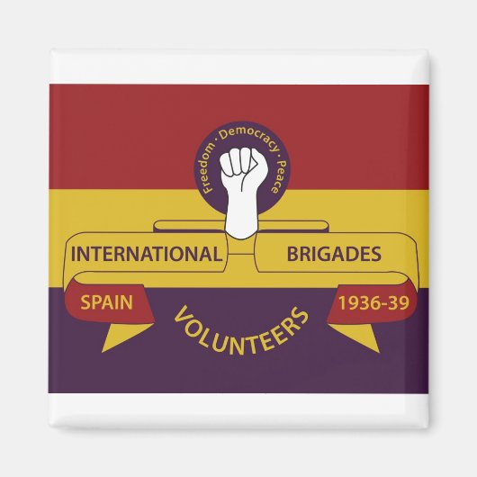 Aimant Brigades internationales (Devant)