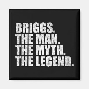 Aimant Briggs nom, Briggs L'Homme Le Mythe La Légende