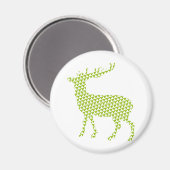 Aimant Bright funky cerf (Recto/Verso)