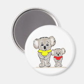 Aimant Bright Koalas (Recto/Verso)