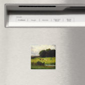 Aimant Bright Scene of Cattle near Stream - Edward Mitche (In Situ (Lave-vaisselle))