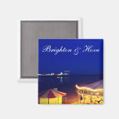 Aimant Brighton and Hove Beach at Night Time (Recto/Verso)