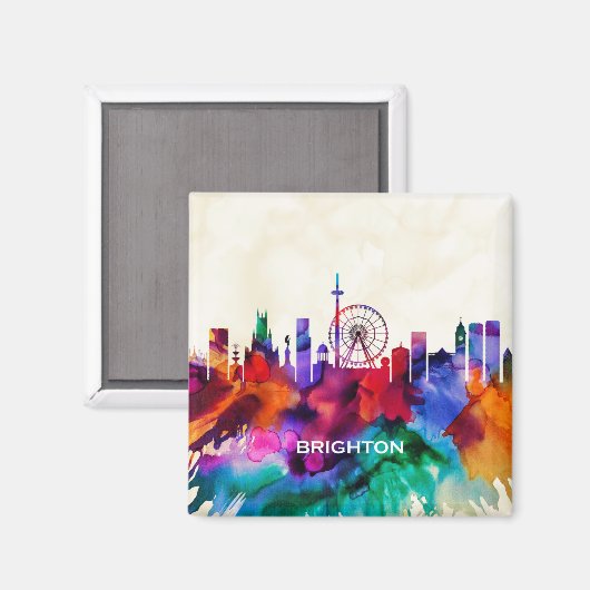 Aimant Brighton Skyline (Recto/Verso)