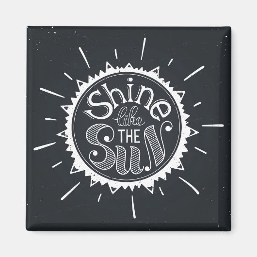 Aimant Brille Comme Le Soleil (Devant)