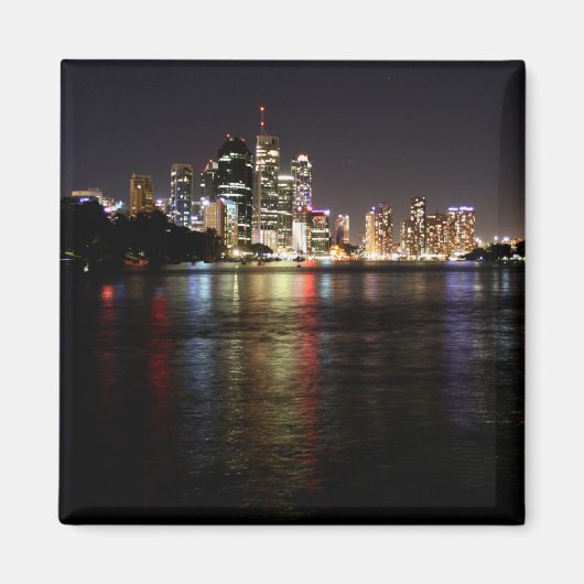 Aimant Brisbane à la nuit (Devant)