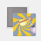 Aimant Briser l'aimant Carré libre (Recto/Verso)