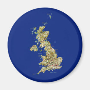 Aimant BRITANNIQUE de carte