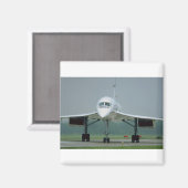 Aimant British Airways Concorde, en taxi (Recto/Verso)