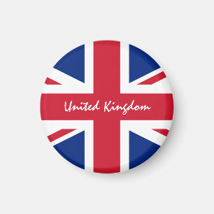Aimant British Flag & UK - Voyage, sport /Royaume-Uni
