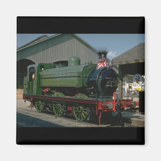 Aimant British Rys 0-6-0 T GNR_Trains du monde (Devant)