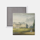 Aimant Broadlands, du "Repository of Arts" d'Ackermann, (Recto/Verso)