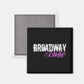 Aimant Broadway Babe (Recto/Verso)