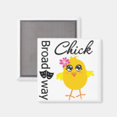 Aimant Broadway Chick (Recto/Verso)
