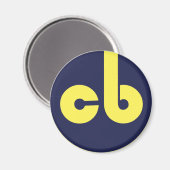 Aimant broche CB (Recto/Verso)