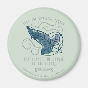 Aimant Broche elfique de la Communauté Citation Graphique