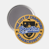 Aimant Brockton, Massachusetts (Recto/Verso)