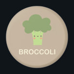 Aimant Brocoli<br><div class="desc">Design "Broccoli",  par Chilly Octopus. Manger du brocoli vous rendra fort et en santé. Bien sûr,  le brocoli a un goût dégoûtant mais pensez à toute la santé!</div>