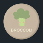 Aimant Brocoli<br><div class="desc">Design "Broccoli",  par Chilly Octopus. Manger du brocoli vous rendra fort et en santé. Bien sûr,  le brocoli a un goût dégoûtant mais pensez à toute la santé!</div>