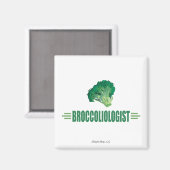 Aimant Brocoli drôle (Recto/Verso)