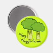 Aimant Brocoli végétal très végétal (Recto/Verso)