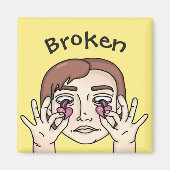 Aimant broken in love (Devant)