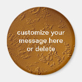 Aimant Bronze métallique (Devant)