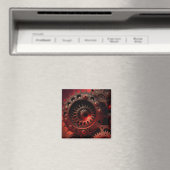 Aimant Bronze Steampunk Mandelbrot Fractal (In Situ (Lave-vaisselle))
