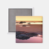 Aimant Brookings Harbour Sunset Fine Photo (Recto/Verso)