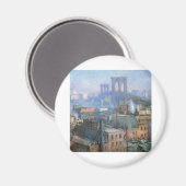 Aimant Brooklyn Bridge, East River, vers 1916 (Recto/Verso)