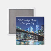 Aimant Brooklyn Bridge Skyline (Recto/Verso)