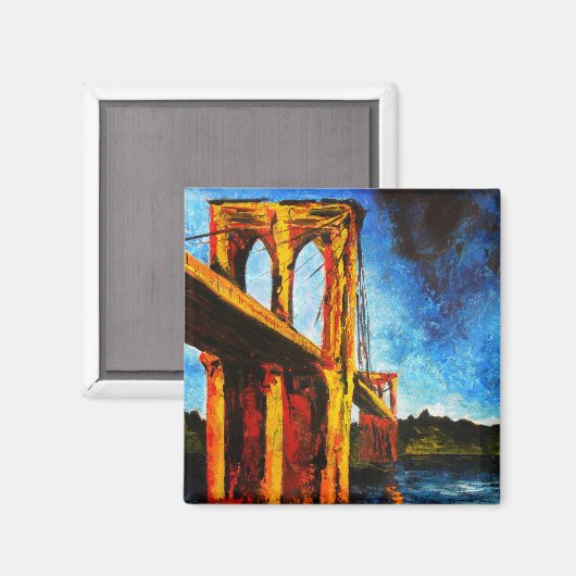 Aimant Brooklyn Bridge to Utopia 2009 (Recto/Verso)