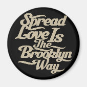 Aimant Brooklyn Love Tan (Devant)