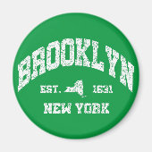 Aimant Brooklyn, New York (Devant)