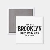 Aimant Brooklyn New York (Recto/Verso)